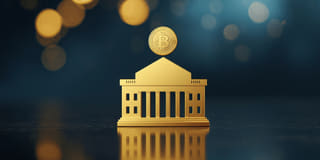 Institutional-interest news graphic focused on crypto ETFs